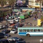 Downtown Nairobi in Kenya William Russell