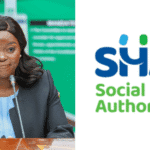 Photo collage of Health CS Deborah Mulongo and the Social Helath Authority. PHOTO Parliament of Kenya SHA