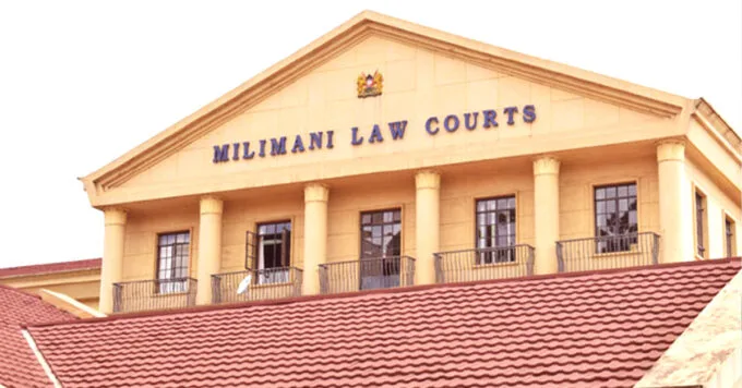Milimani Law Courts where the Kenya Airways and Dubai Bank fraud case is heard